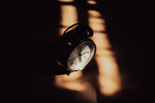 light timing for circadian rhythm - Goal: set light timing to stabilize your circadian rhythm