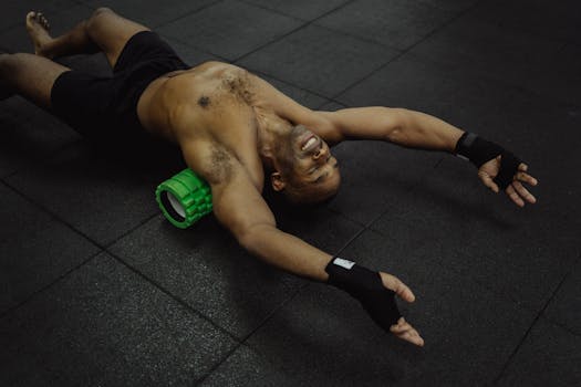 foam rolling vs stretching vs percussive therapy mobility - Three mobility tools: foam rolling, stretching, and percussive therapy